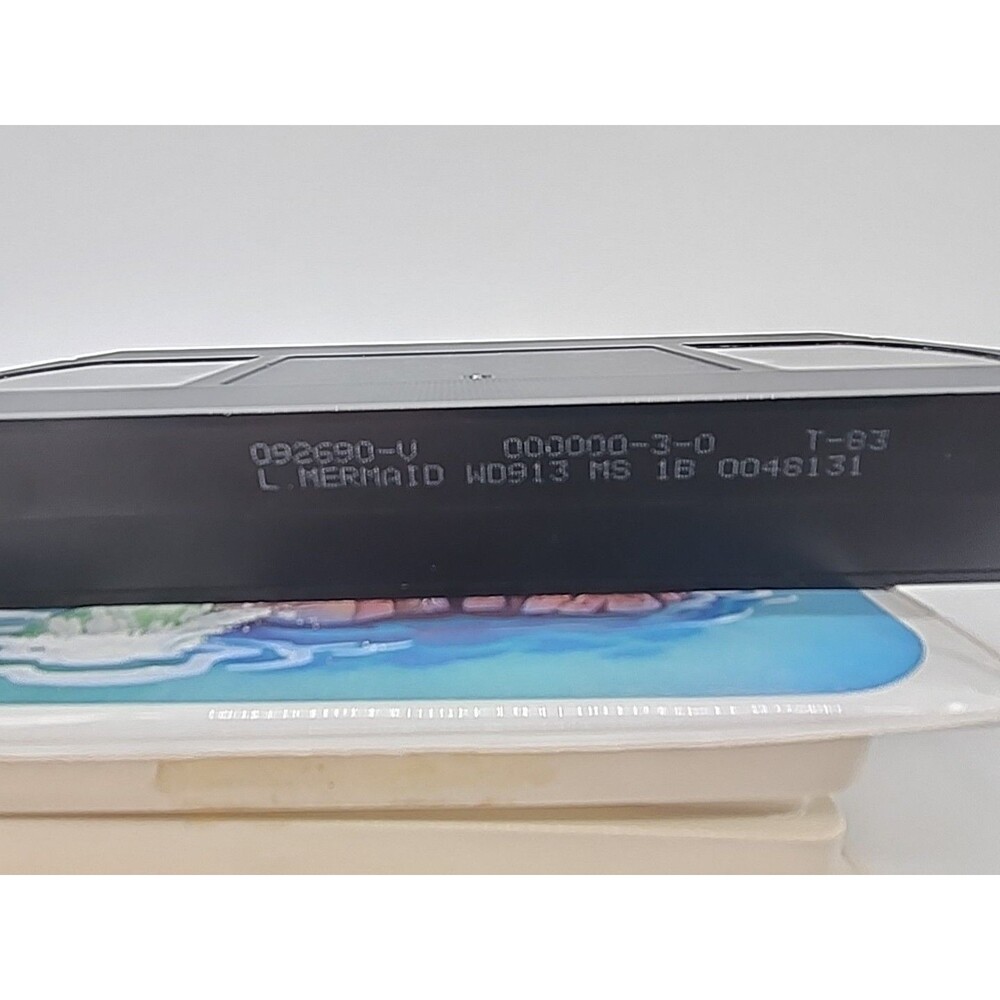 Disney The Little Mermaid (VHS, 1989) Banned Cover THE CLASSICS Black Diamond - Picture 7 of 7
